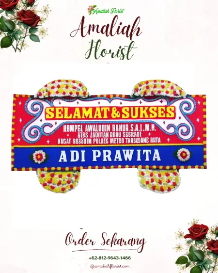 Papan Bunga Ucapan Selamat Sumbersuko